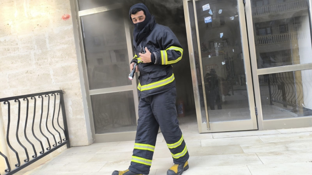 Nusaybin’de Yangın korkuttu